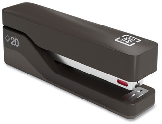 TRU RED™ Desktop Plastic Stapler Half Strip 20-Sheet Capacity, Black