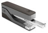 A Picture of product TUD-24418184 TRU RED™ Desktop Aluminum Stapler Half Strip 25-Sheet Capacity, Gray/Black