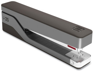 TRU RED™ Desktop Aluminum Stapler Full Strip 25-Sheet Capacity, Gray/Black