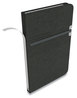 A Picture of product TUD-24421812 TRU RED™ Mastery Journal 1-Subject, Narrow Rule, Black Cover, (192) 8 x 5 Sheets