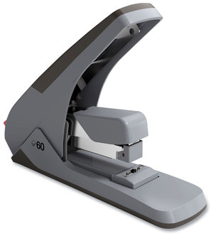 TRU RED™ One-Touch Desktop Stapler 60 or 25 Sheet Capacity, Gray/Black