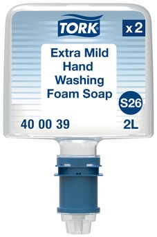 Tork Extra Mild Hand Washing Foam Soap. 2 L Bottle 2 bottles per case.