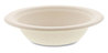 A Picture of product BWK-BOWL12NPFA Boardwalk® Bagasse PFAS-Free Dinnerware, Round Bowl, 12 oz, Tan, 1,000/Carton