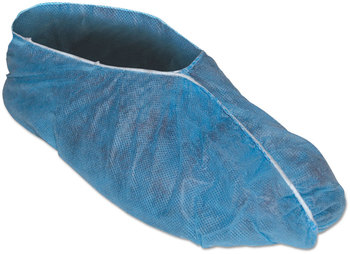 KleenGuard™ A10 Light Duty Polypropylene Shoe Covers. One Size Fits All. Blue. 300/Carton.