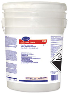 Diversey Clax® Super LaunchTM/MC 61A3 Liquid Laundry Sour. 5 gal. Colorless. 1 pail.