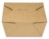 A Picture of product GEN-PAPERBOX1 Reclosable Kraft Take-Out Boxes. 30 oz. 450 boxes/carton.