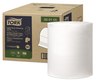 A Picture of product TRK-500105 Tork Light Duty Cleaning Cloth Jumbo Roll. 1-ply. 9.8 X 12.4 in. White. 1450 sheets/roll.