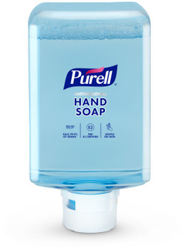 PURELL® Antimicrobial Fragrance Free Foaming Hand Soap, 1200 mL Refill for PURELL® ES10 Touch-Free Soap Dispenser, 2/Case