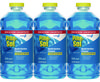 A Picture of product CLO-60609 Pine-Sol® CloroxPro™ Concentrated Multi-Surface Cleaner. 80 oz. Sparkling Wave scent. 3 bottles/carton.