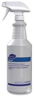 Diversey™ Glance Glass and Multi-Surface Cleaner Empty Spray Bottle. 32 oz. Clear. 12/carton.