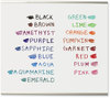 A Picture of product SAN-2135174 EXPO® Low Odor Dry Erase Vibrant Color Markers Broad Chisel Tip, Assorted Colors, 36/Pack