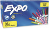 A Picture of product SAN-2138424 EXPO® Low Odor Dry Erase Vibrant Color Markers Fine Bullet Tip, Assorted Colors, 36/Pack