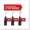 A Picture of product SAN-2096134 Sharpie® S-Gel™ High-Performance Pen Gel Retractable, Medium 0.7 mm, Black Ink, Barrel, 4/Pack