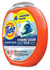 A Picture of product PGC-09163 Tide® Hygienic Clean Heavy 10x Duty Power Pods Original Scent, 76 oz Tub, 45 4/Carton