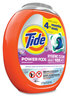 A Picture of product PGC-09493 Tide® Hygienic Clean Heavy 10x Duty Power Pods Fresh Meadow Scent, 76 oz Tub, 45 4/Carton