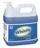 A Picture of product DVO-CBD95769100 Diversey™ Whistle Laundry Detergent (HE). 2 gal. Blue. Floral scent. 2 bottles/carton.