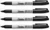 A Picture of product SAN-1927436 Sharpie® Extreme Marker Fine Bullet Tip, Black, 4/Pack