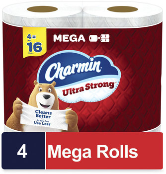 Charmin® Ultra Strong Bathroom Tissue Septic Safe, 2-Ply, White, 242 Sheet/Roll, 4/Pack, 8 Packs/Carton