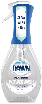 Dawn® Platinum Powerwash Dish Spray Free & Clear, Unscented, 16 oz Bottle