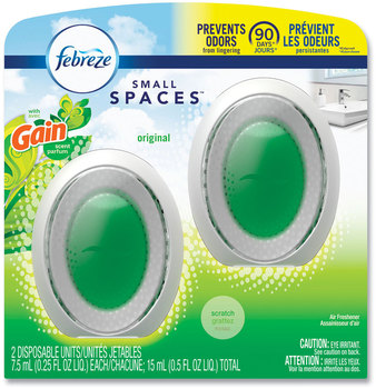 Febreze® smallSPACES™ Gain Original Scent, 7.5 mL Cartridge, 2/Pack