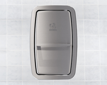 Koala Kare SS Vertical Recessed-Mounted Baby Changing Station