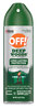 A Picture of product SJN-334689 OFF!® Deep Woods® Aerosol Insect Repellent Spray. 6 oz. 12 cans/carton.