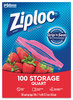 A Picture of product SJN-316962 Ziploc® Seal Top Bags 1 qt, 7.44" x 7", Clear, 100/Box