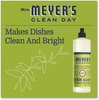 A Picture of product SJN-347635 Mrs. Meyer's® Dish Soap Lemon Verbena Scent, 16 oz Bottle