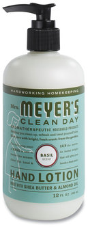 Mrs. Meyer's® Clean Day Hand Lotion 12 oz Pump Bottle, Basil