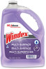 A Picture of product SJN-697262 Windex® Non-Ammoniated Glass & Multi-Surface Cleaner Glass/Multi Surface Pleasant Scent, 128 oz Bottle, 4/CT