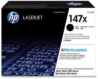 HP 147X Black High Yield Original LaserJet Toner Cartridge (W1470X) High-Yield