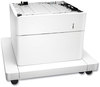 A Picture of product HEW-J8J91A HP LaserJet J8J91A 550-Sheet Paper Feeder and Cabinet 550 Sheet Capacity