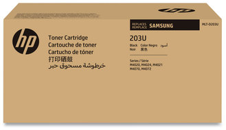 Samsung MLT-D203 Toner Cartridges SU919A (MLT-D203U) Ultra High-Yield 15,000 Page-Yield, Black
