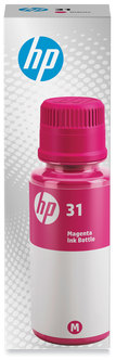 HP 31 High Yield Original Ink Bottle (1VU27AN) High-Yield Magenta
