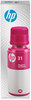 A Picture of product HEW-1VU27AN HP 31 High Yield Original Ink Bottle (1VU27AN) High-Yield Magenta