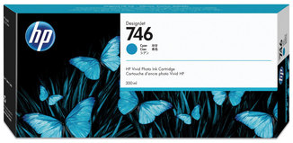 HP P2V78A-P2V86A Ink 746, (P2V80A) Cyan Original Cartridge