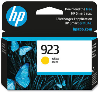 HP 923 Original Ink Cartridges (4K0T2LN) Yellow Cartridge