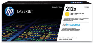 HP 212X Original LaserJet Toner Cartridges (W2122X) High-Yield Yellow Cartridge