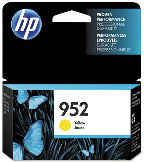 HP L0S49AN-L0S67AN Ink 952, (L0S55AN) Yellow Original Cartridge