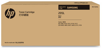 Samsung MLT-D205 Toner Cartridges SU967A (MLT-D205L) High-Yield 5,000 Page-Yield, Black