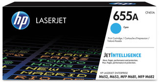 HP 655A Laser Jet Toner Cartridge (CF451A) Cyan Original LaserJet