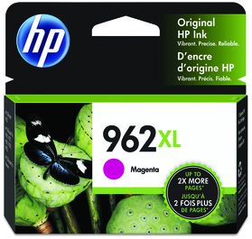 HP 962XL Original Ink Cartridge (3JA01AN) High-Yield Magenta