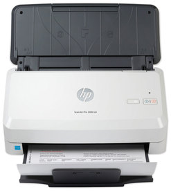 HP ScanJet Pro 3000 s4 Sheet-Feed Scanner 600 dpi Optical Resolution, 50-Sheet Duplex Auto Document Feeder