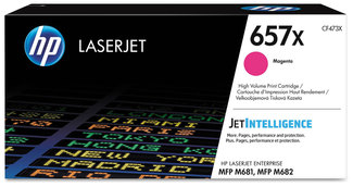 HP 657X High Yield Original LaserJet Toner Cartridge (CF473X) High-Yield Magenta