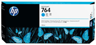 HP 764 DesignJet Ink Cartridge (C1Q13A) Cyan Original