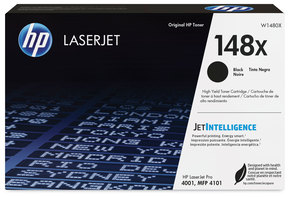 HP 148X High-Yield Original LaserJet Toner Cartridge (W1480X) Black