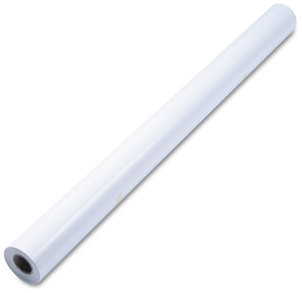 HP Designjet Large Format Paper for Inkjet Printers DesignJet 7 mil, 50" x 100 ft, Semi-Gloss White