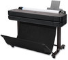 A Picture of product HEW-5HB11A HP DesignJet T630 Series Large-Format Wireless Plotter Printer 36"