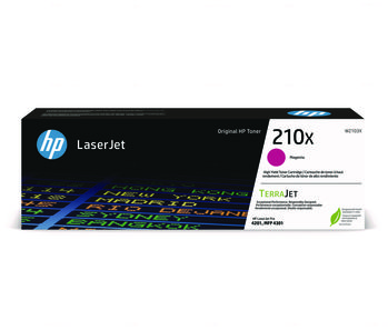 HP 210X High-Yield LaserJet Toner Cartridge (W2103X) Magenta Original