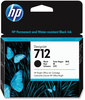 A Picture of product HEW-3ED71A HP 712 DesignJet Ink Cartridges (3ED71A) Black Original Cartridge